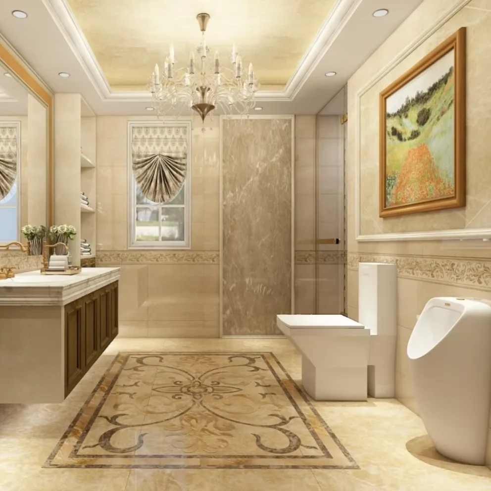 Custom Whole house Complete Bathroom Integrated Shower Room Integrated Prefab Bathroom With Toilet And Basin