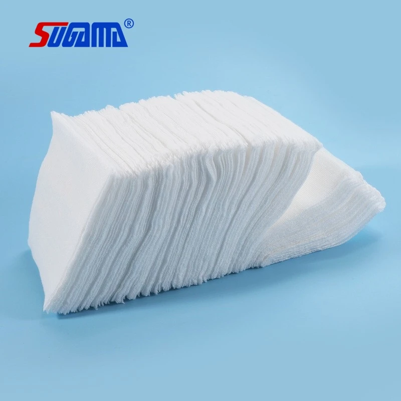 100% cotton medical gauze pad gauze swab