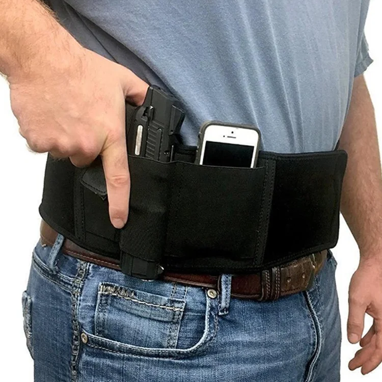 Tactical pistol belt pistol holster Concealed carrying revolver