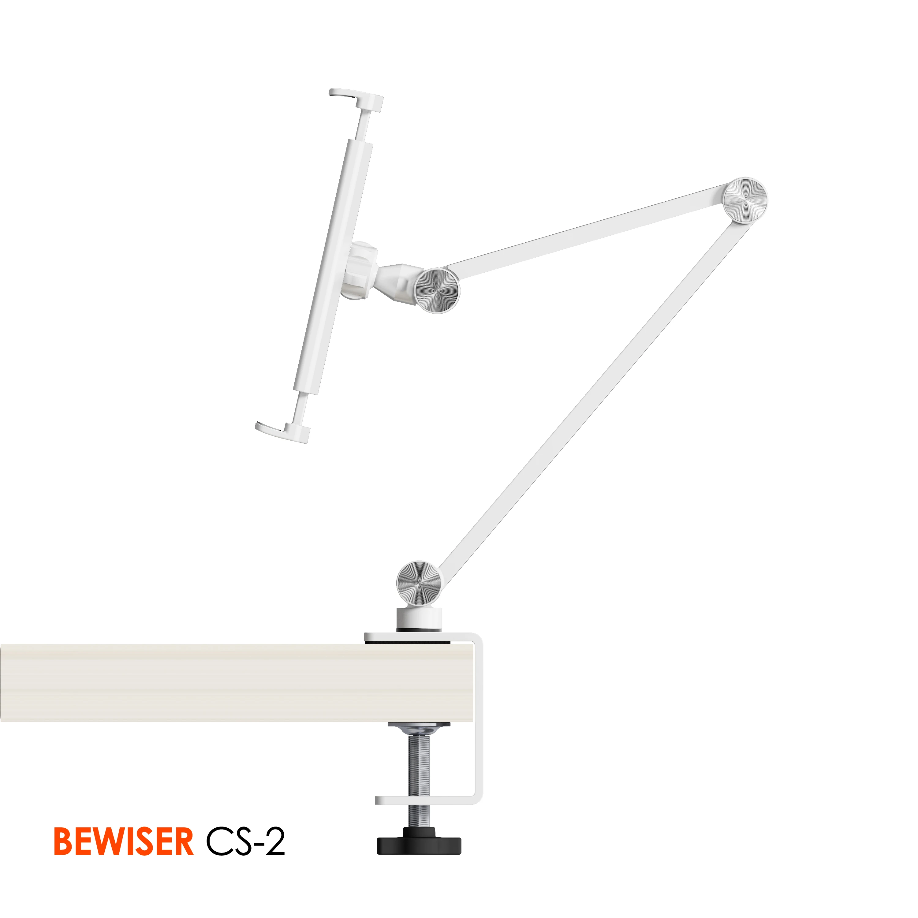 Tablet desk mount stand smart phone stand tablet flexible arm stand (BEWISER CS-2)