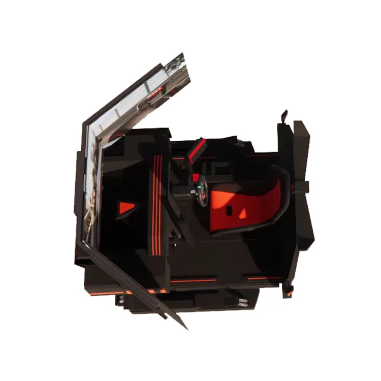 New Amusement Park Indoor VR machine 6-axis 3 Screen Speed Racing Simulator Car Simulator with Driving Game