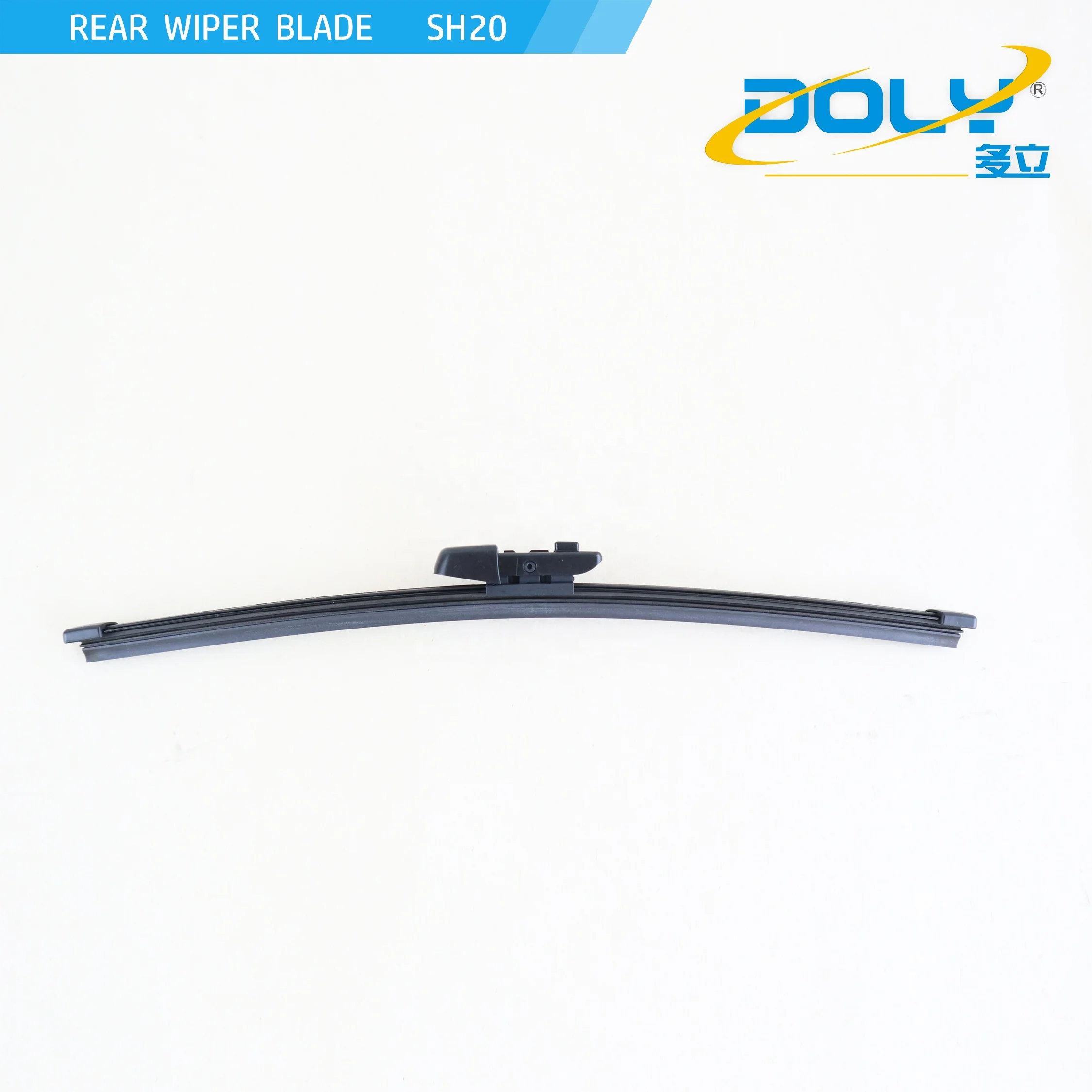 Auto Parts Universal New Type Flat Window Windshield Universal U Type Soft Frameless Bracketless Wiper Blade