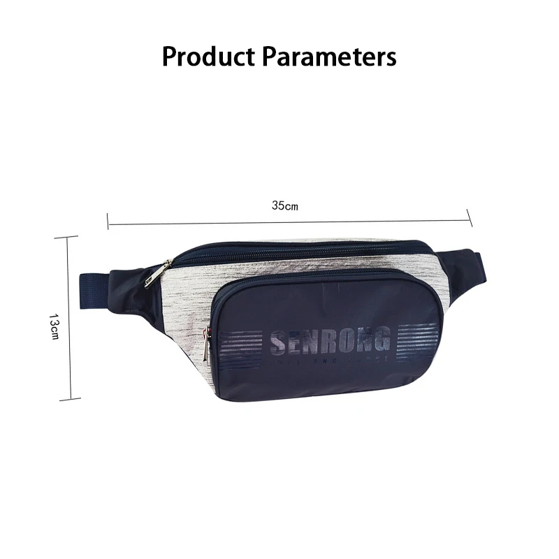 Custom Logo Tear Resistant Waterproof Lightweight Dupont Paper Cycling Hiking OEM Fanny Pack Eco Reusable Gift Tyvek Waist Bag