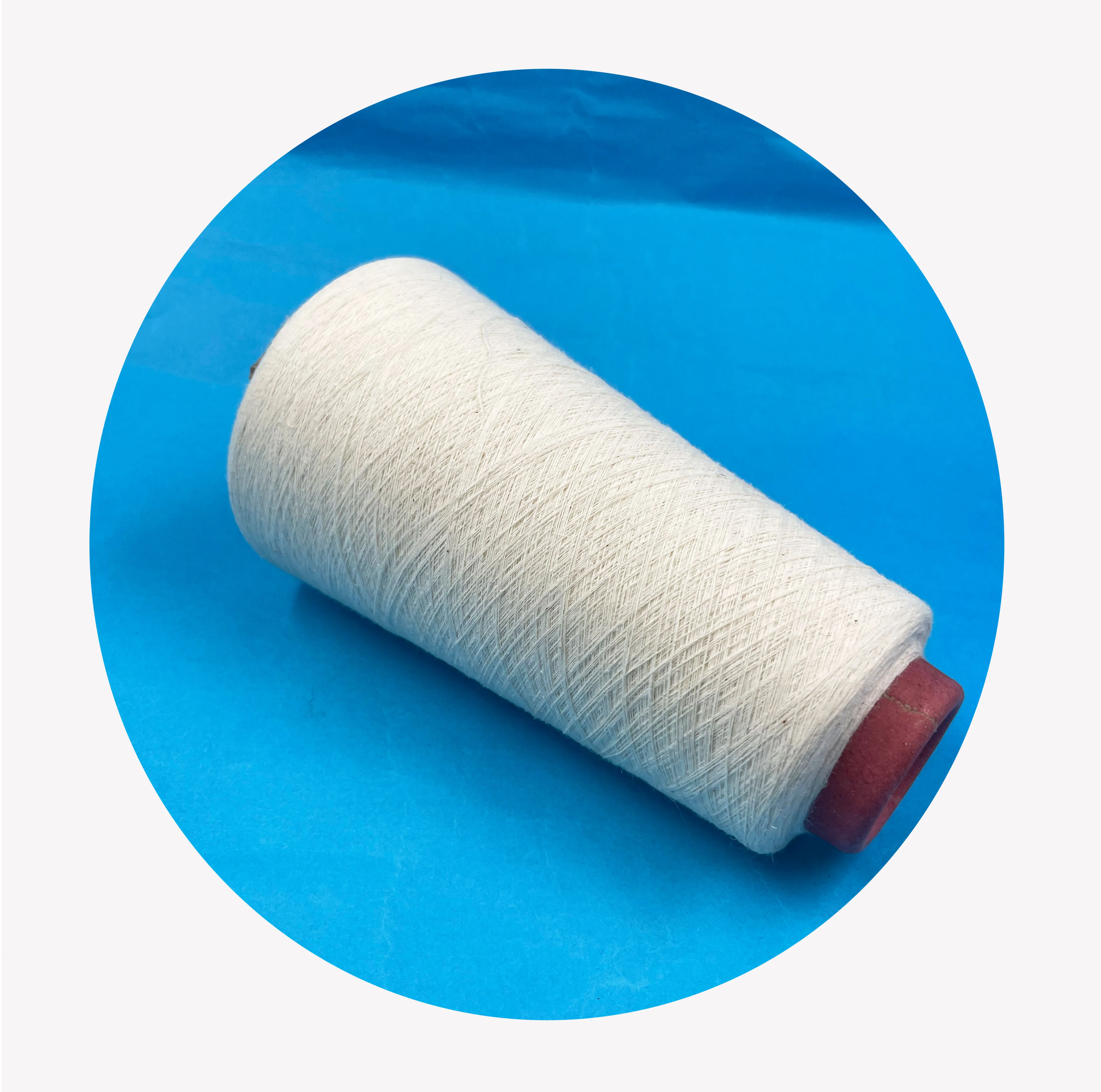 Eco-friendly Hemp cotton yarn Open End Knitting Yarn