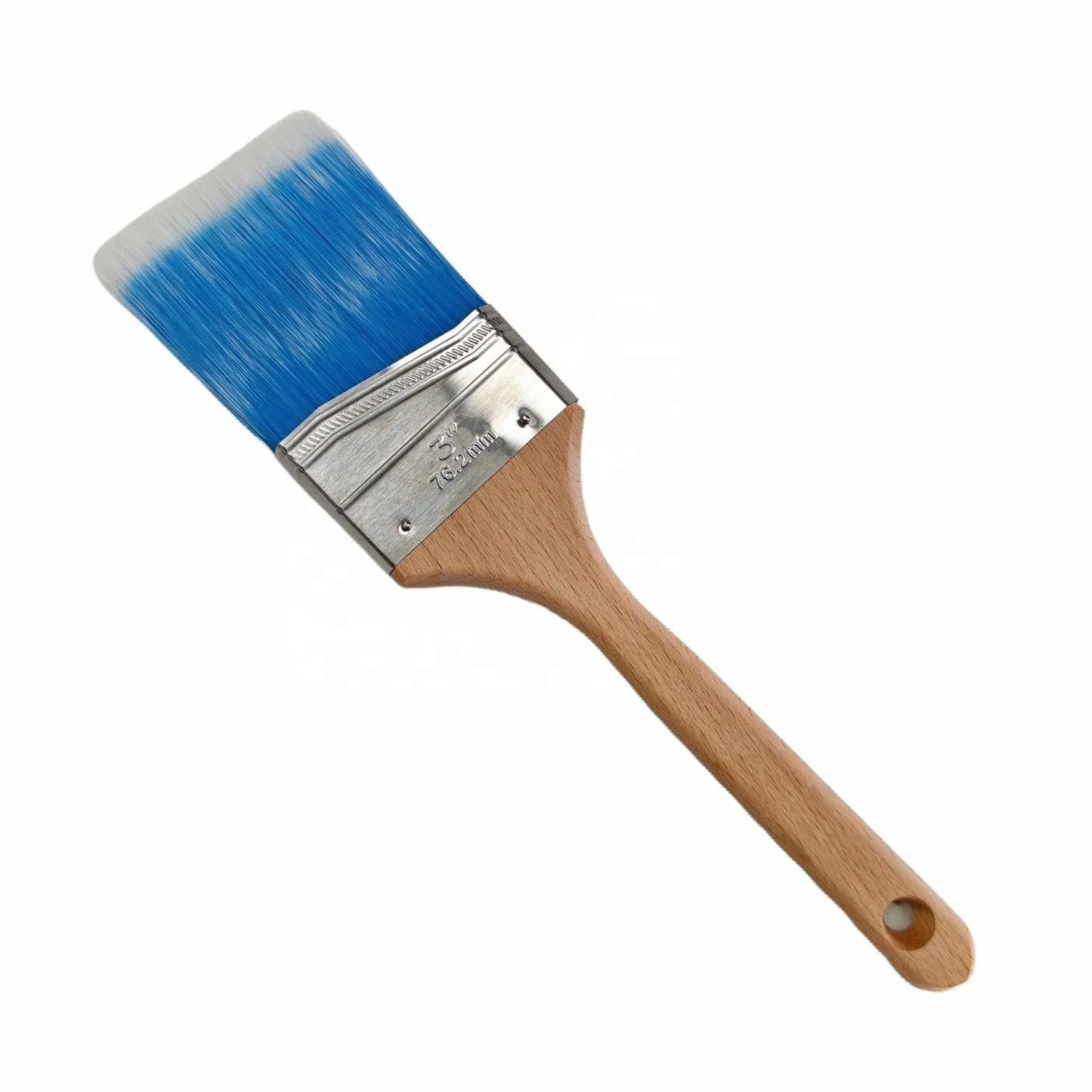 Wooden Handle Paint Brush wall decoration Angular Paint Brush Professional grade paint brush