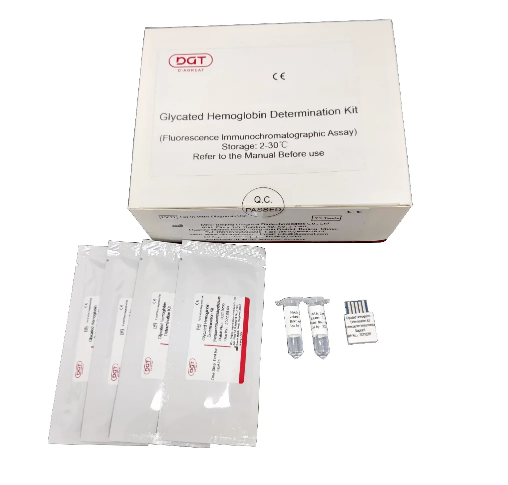 hospital clinic diagnosis consumables IVD reagent HbA1c glycated hemoglobin diabetes test whole blood