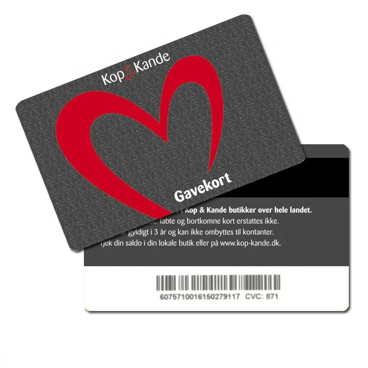 
CT-071 Customized CR80 Full Color PVC Magnetic Card 