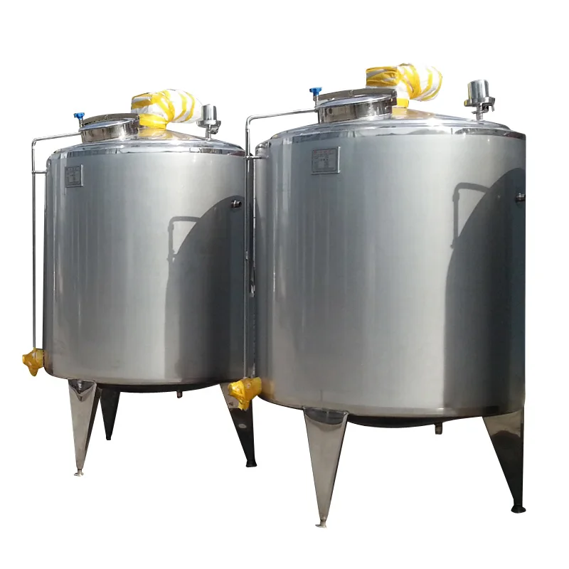 SUS304/316L Stainless Steel Food Sanitary 600L Ice Cream Cooking Vat