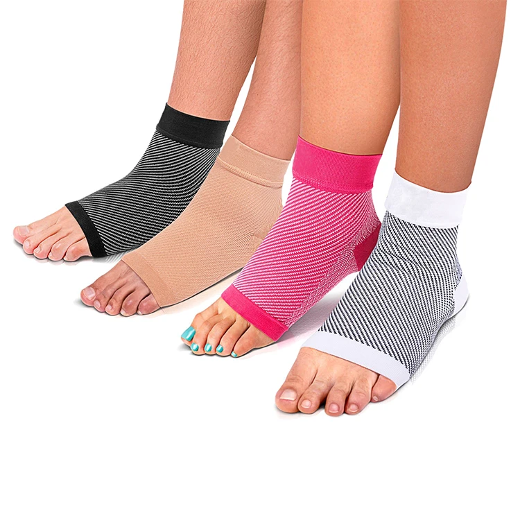 Custom Logo Wholesale 20-30 mmhg Medical Compression Support Socks for Men Women Best Plantar Fasciitis Socks