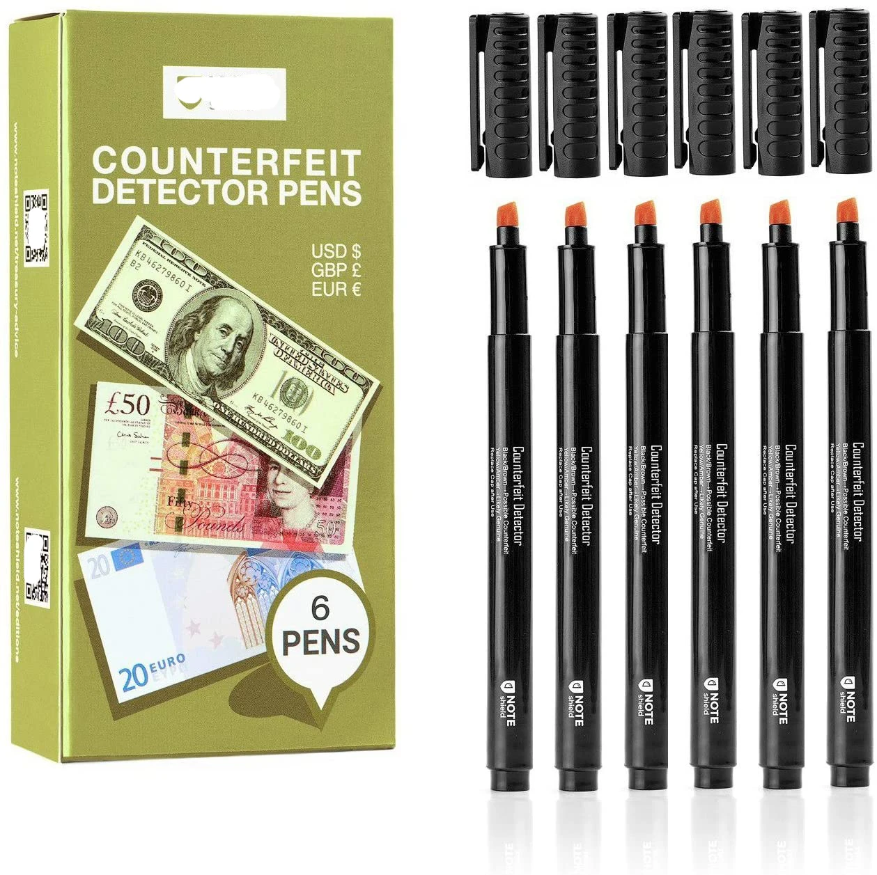 market store Fake Money note check marker Pen, cash Counterfeit Detector Marker