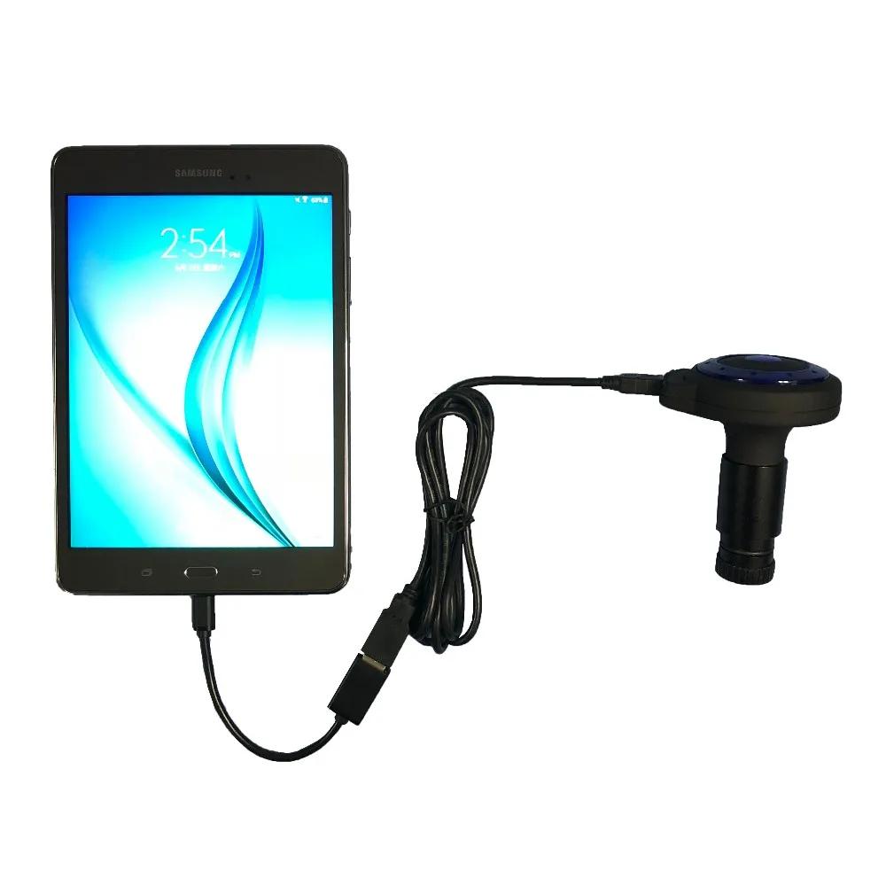 5.0 MP 0.7X--4.5X Optical Zoom USB LED illumination Digital Trinocular Microscope with Built-in Relay lens for PCB Inspection