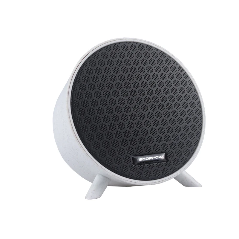Wheat Straw Speaker ECO-friendly Portable Speaker Recycle BT Music Player FM AUX Micro USB Wireless Speaker