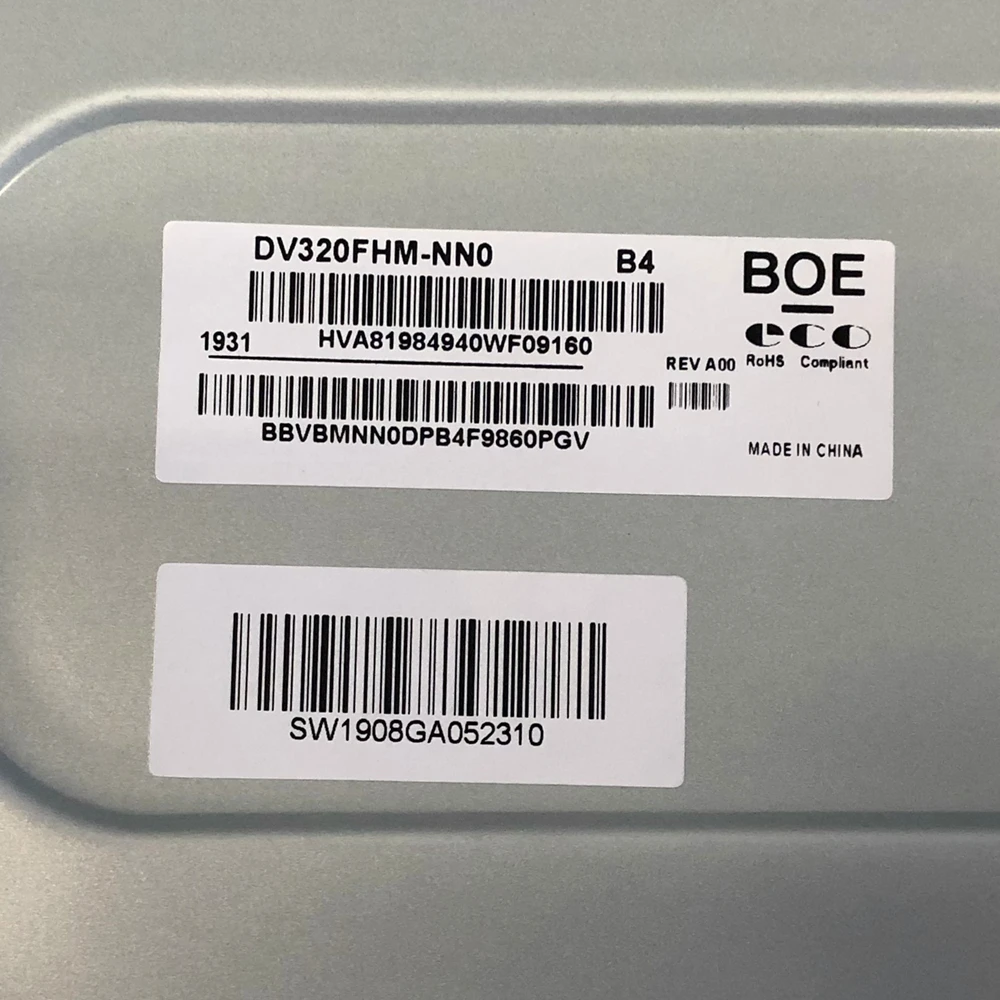 BOE 32 дюймовый ЖК-экран DV320FHM-NN0 с разрешением 1920x1080 яркость 400 (тип.) доска объявлений поддержкой Wi-Fi и vds