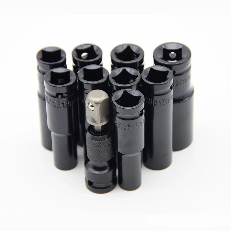 11PCS socket wrench set impact socket set industrial-grade pneumatic sleeves air sleeves sets