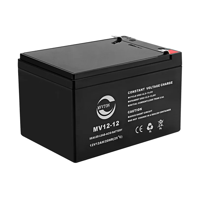 Low-Cost 12V 12Ah Lead-Acid Battery AGM VRLA Type for Energy Storage Produced under New Production CE & ROHS Certified