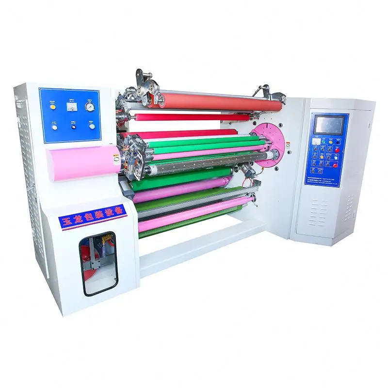 
adhesive tape slitter rewinder/transparent opp tape slitting machine/BOPP jumbo roll tape slitting rewinding machine 