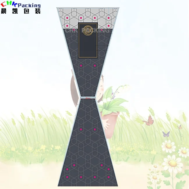 Customized Printed Plastic Fresh Flower Wrapping Sleeve