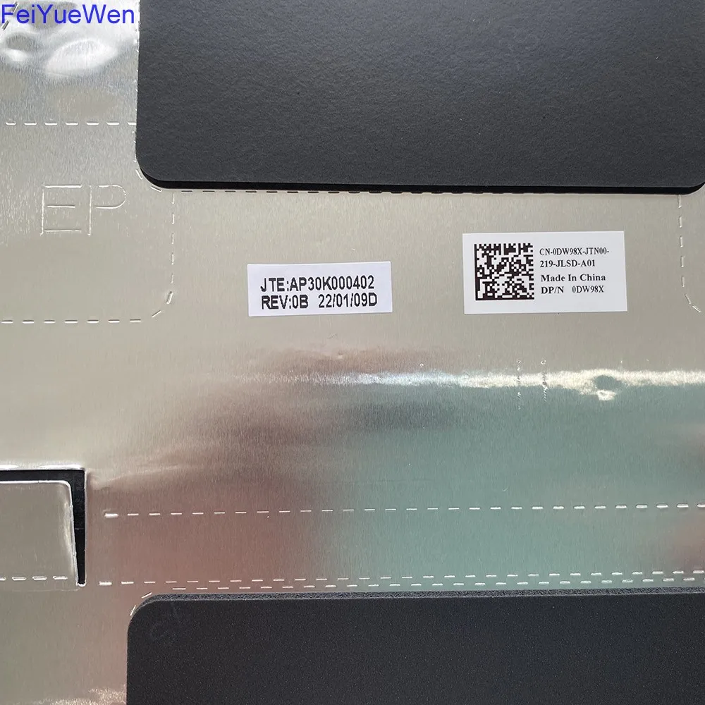 GENUINE For Dell Latitude 5420 5421 Rear Lcd Screen Lid Housing Cover Hinges LCD Back Cover Top Cover 0DW98X