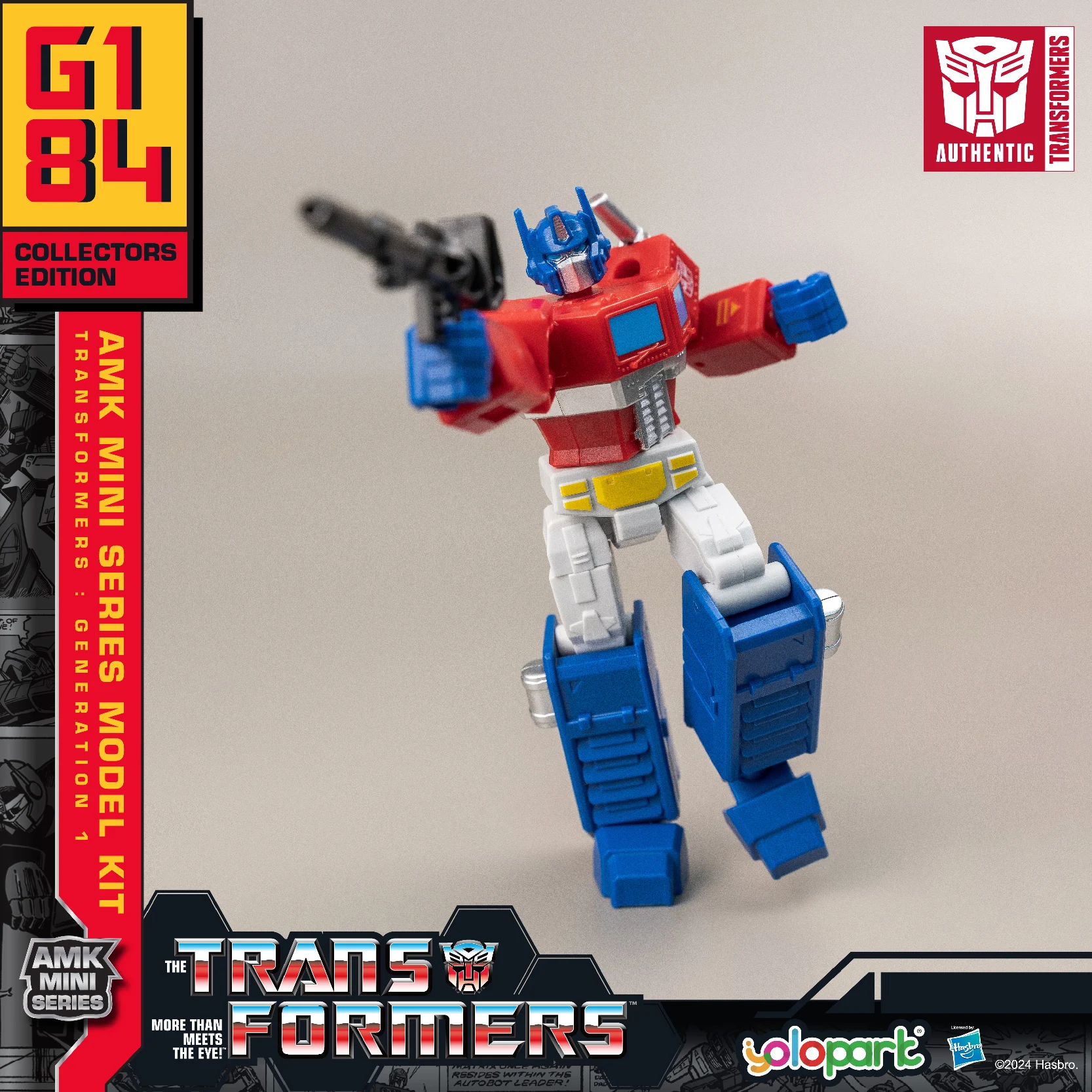 AMK Mini -Optimus Prime Model Kits Transformer Toy