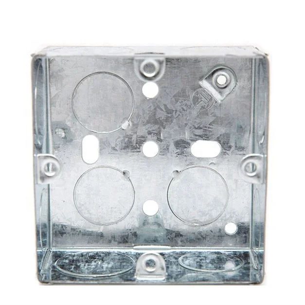 
High Quality 1.0mm thickness 3x3 GI box Socket Box Switch Box 