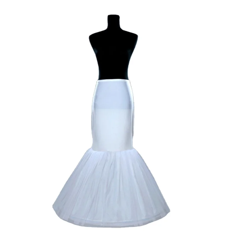 
ecoparty 2021 The New Top Grade Stretch Satin Finished Mermaid Tail Tunic Petticoat 