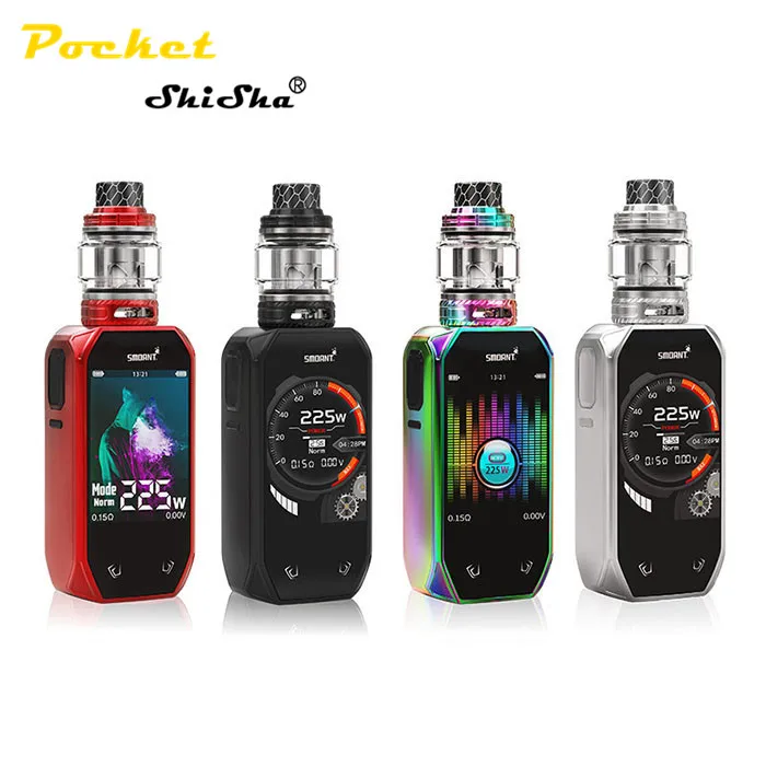  Трендовые товары набор для вейпа Smoant Naboo 225 Вт боксмода с сетчатой