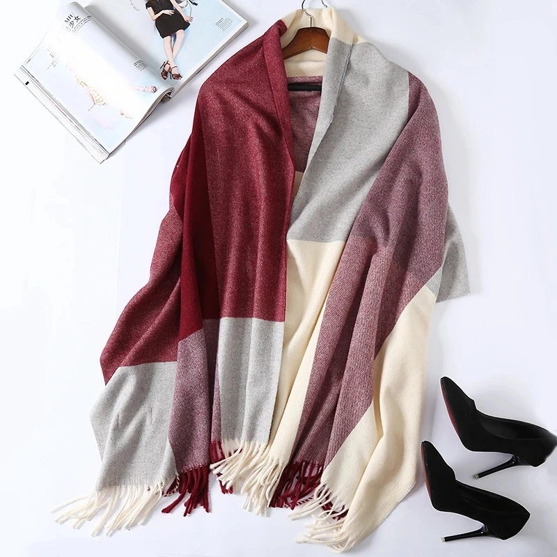 Elegant Series pure cashmere scarf woman 100% cashmere scarf