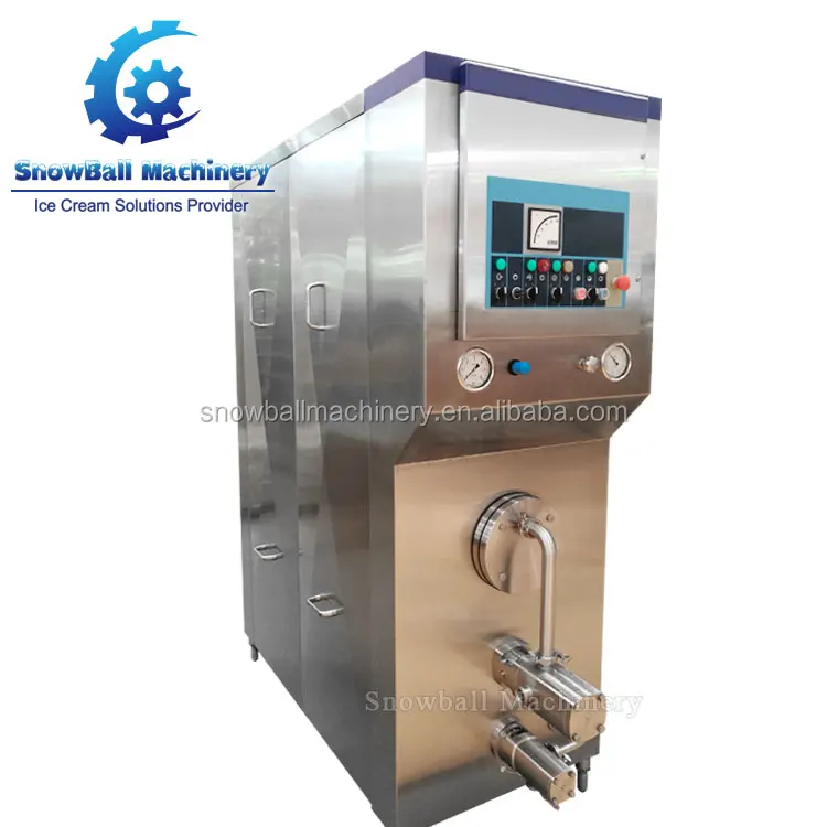 1000L freon continuous freezer machine for ice cream factory