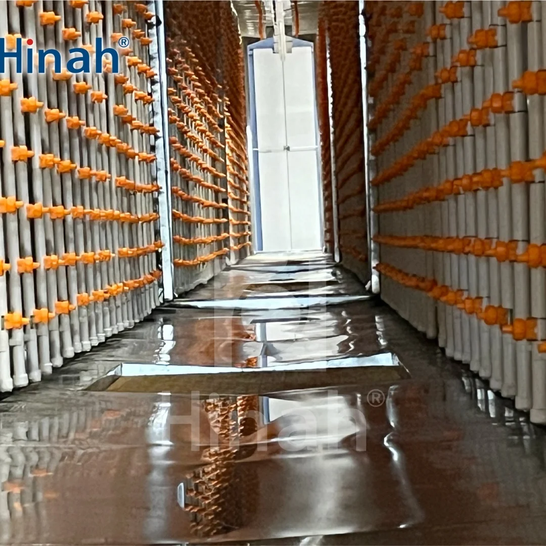 metal powder coating line with pretreatment