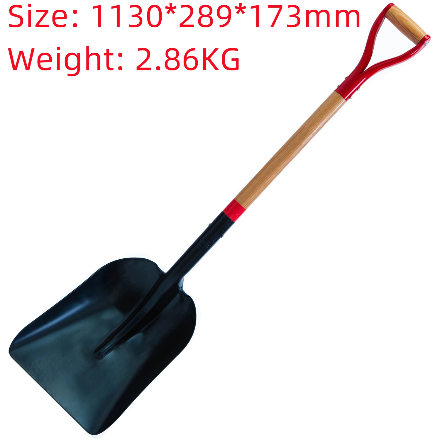 2022 New design wood handle scoop shovel Great quality light weight shovel for snow