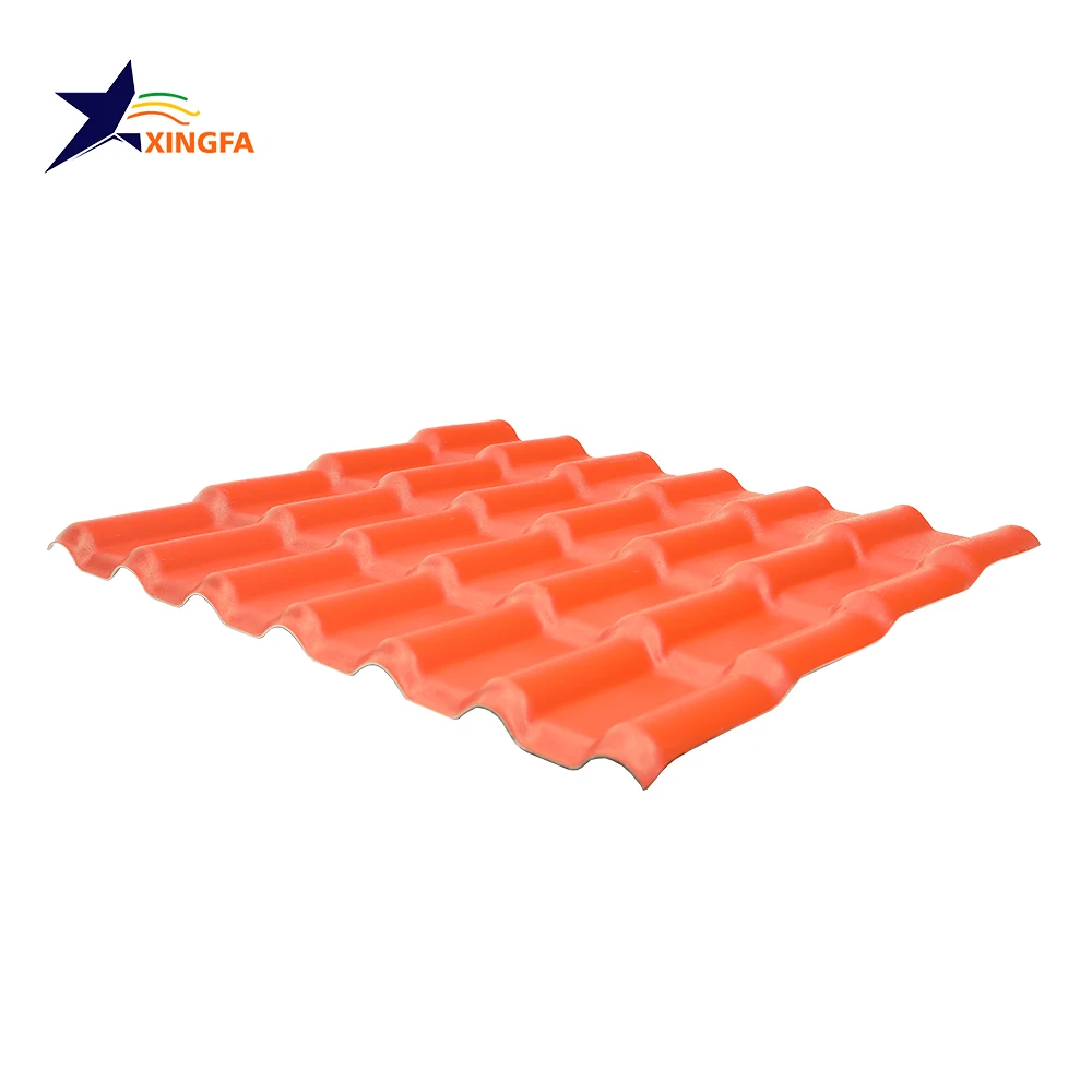 Teja pvc spanish roof tiles in chinese pvc tiles plastic roof sheet