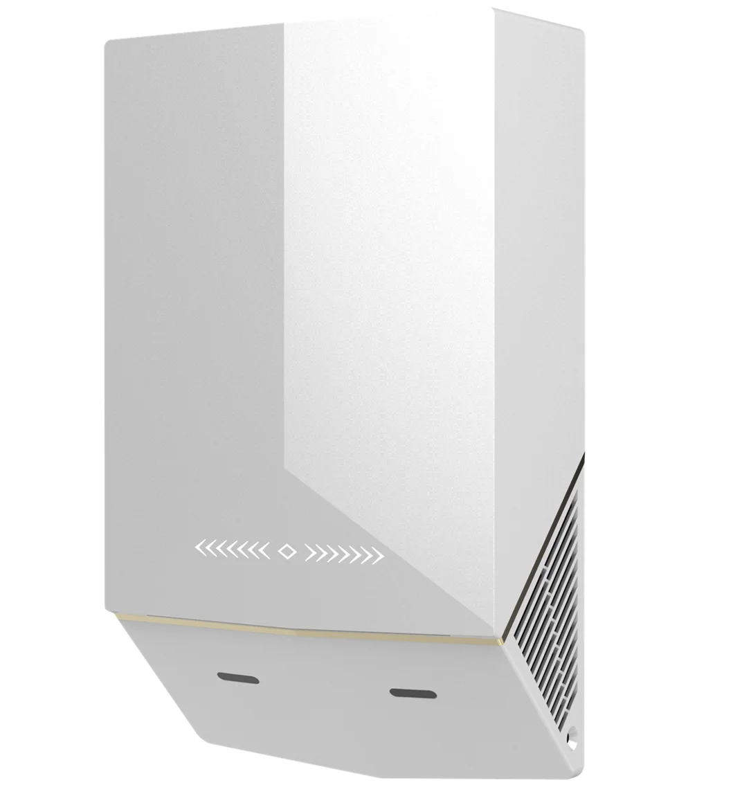 Гигиеническая сушилка для рук с бесщеточным двигателем, инфракрасная электрическая сушилка для рук, тонкая линия и самый модный дизайн.