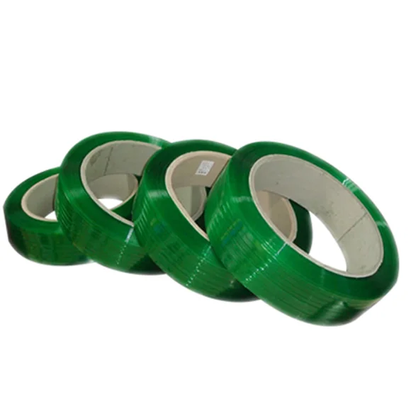 Strapping Tool Recyclable 16 19mm Polyester Polyethylene Band Green Pet Strap