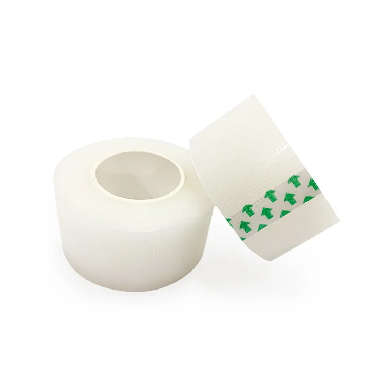 Hypoallergenic medical adhesive transparent PE micropore tape