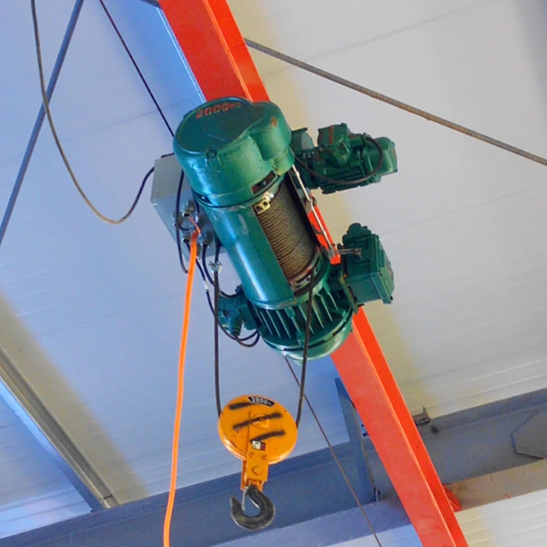 Lifting equipment low noise CD MD type wire rope electric hoist mobile single beam electric hoist