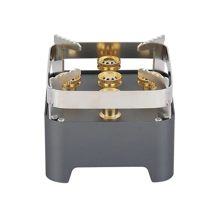 High Quality Camping Portable Backpacking Propane Butane Powerful Outdoor Windproof Gas Stove for Hiking Picnic Emergency Stove