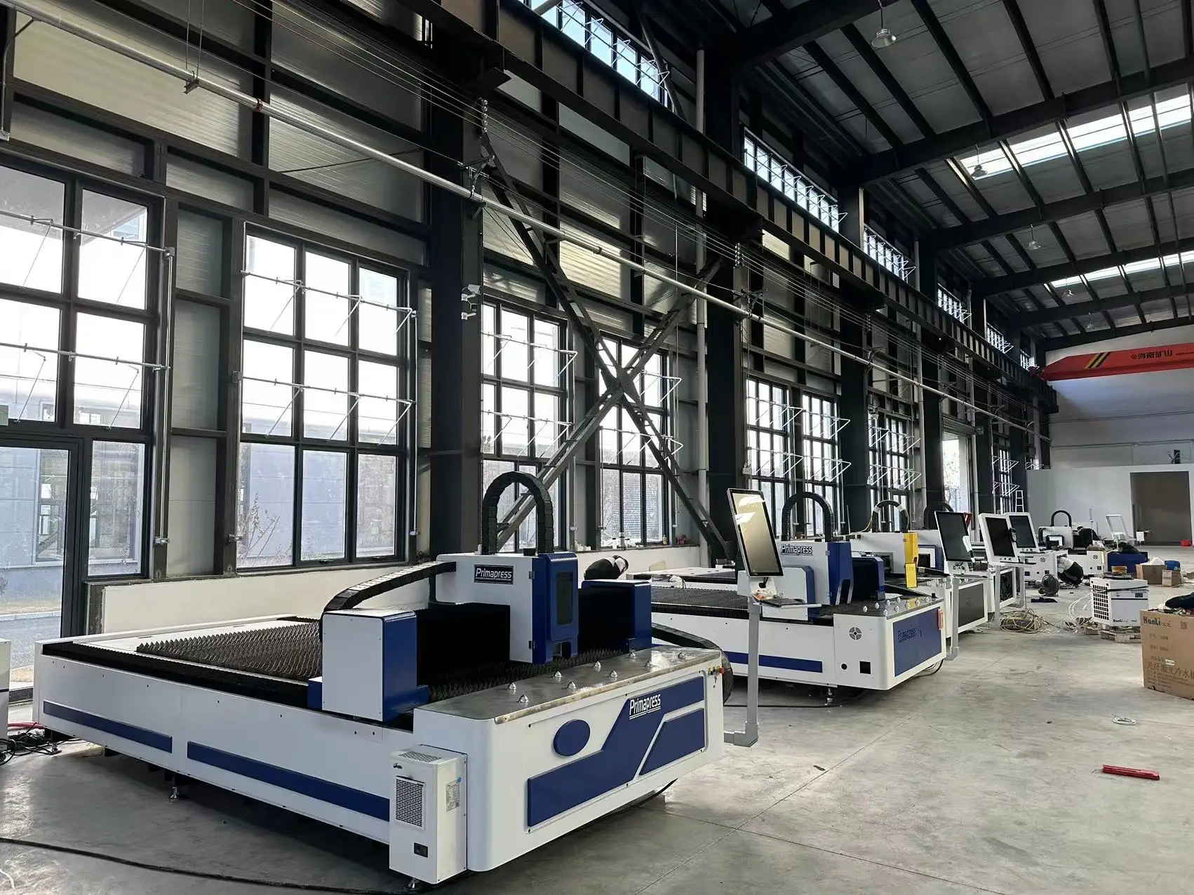 Prima 1kw fiber laser sheet metal cutting machine manual available from Prima Laser Group