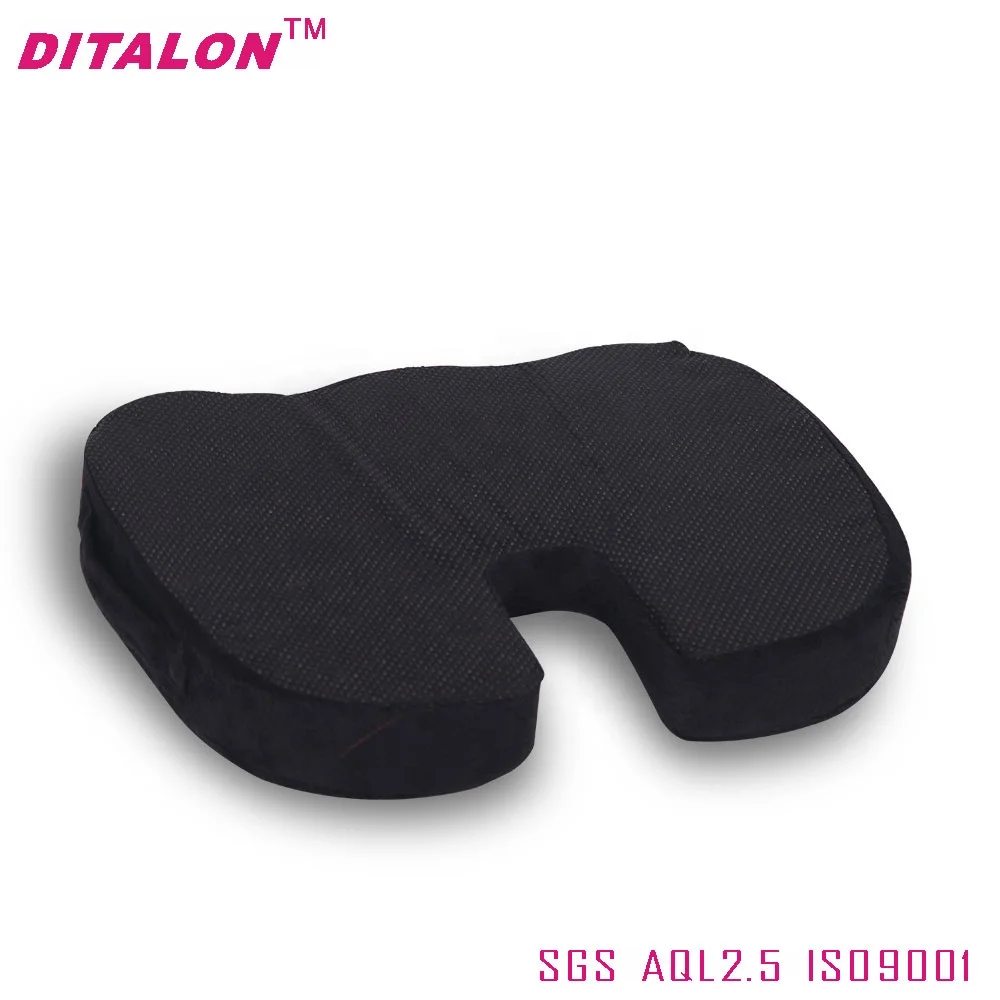 Ergonomic Adult Car Blood Circulation Bus Driver Coccyx Comfort Cushion Inserts Gel Cooling Gel Seat Cushion