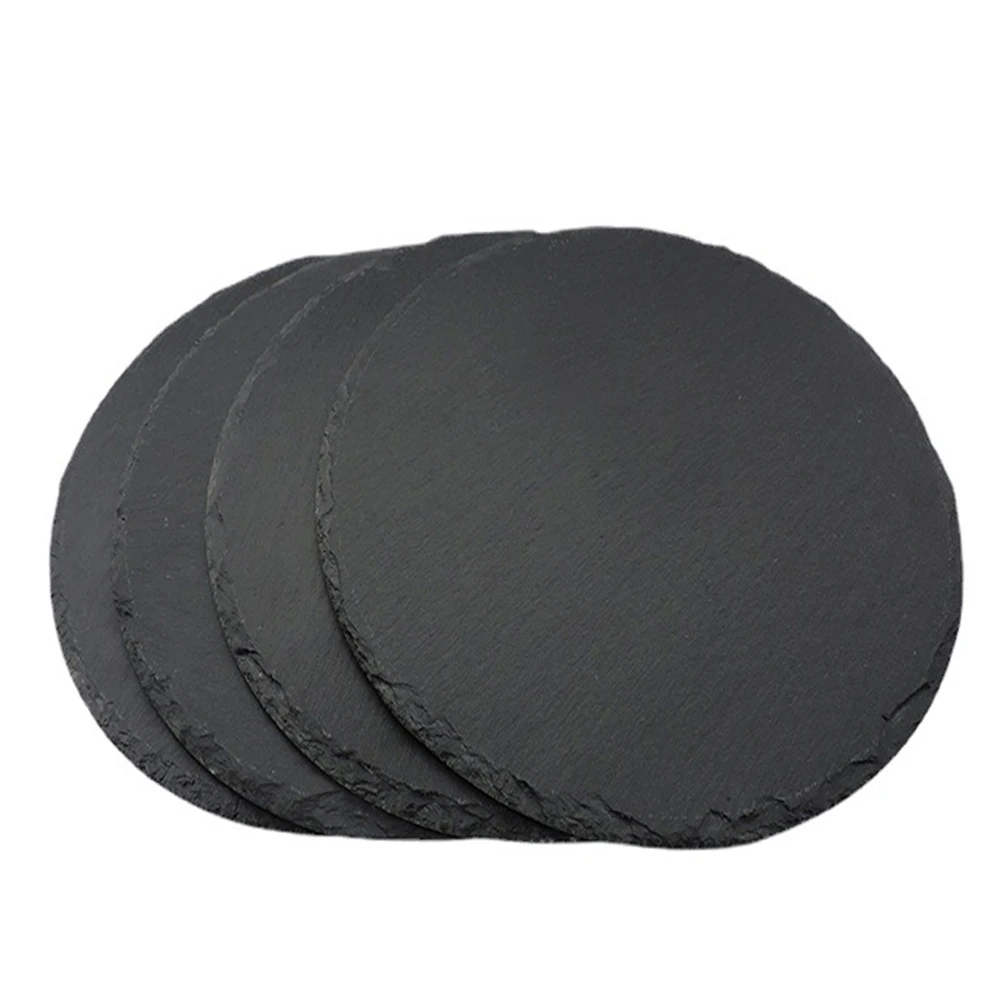 30cm round platos de pizarra pizarras platos platos de pizarra de china piatto doccia ardesia piatto buffet ardesia