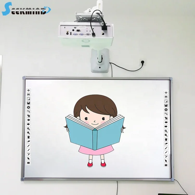 China sensor para pizarra electronica interactiva digit smart board for school teaching and office meeting