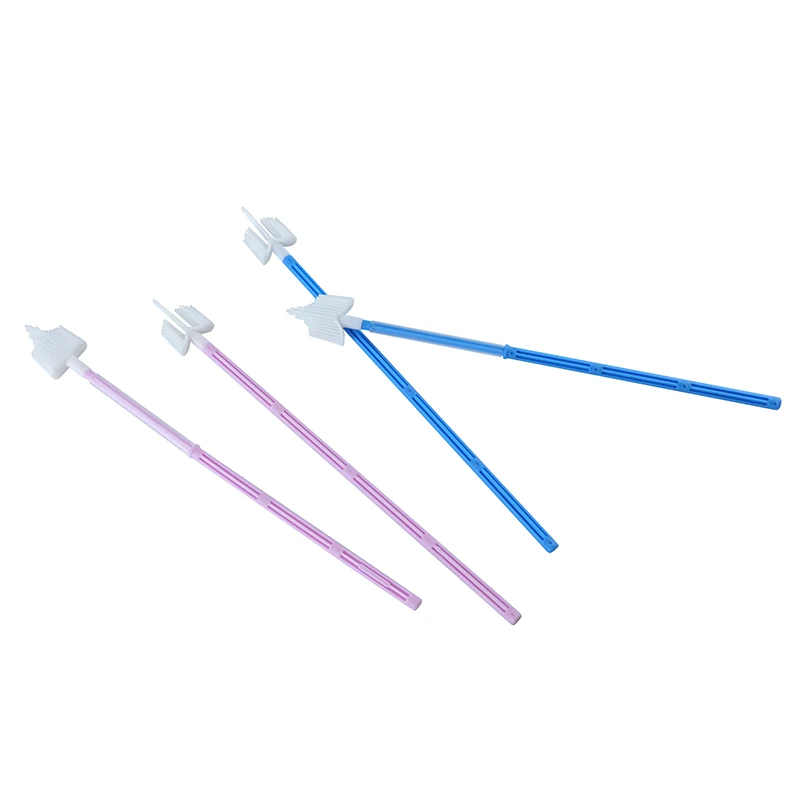 For Female Woman TCT LCT Test Pap Smear Disposable Sterile PE Cervical Brush, EO Sterile Disposable Cytology
