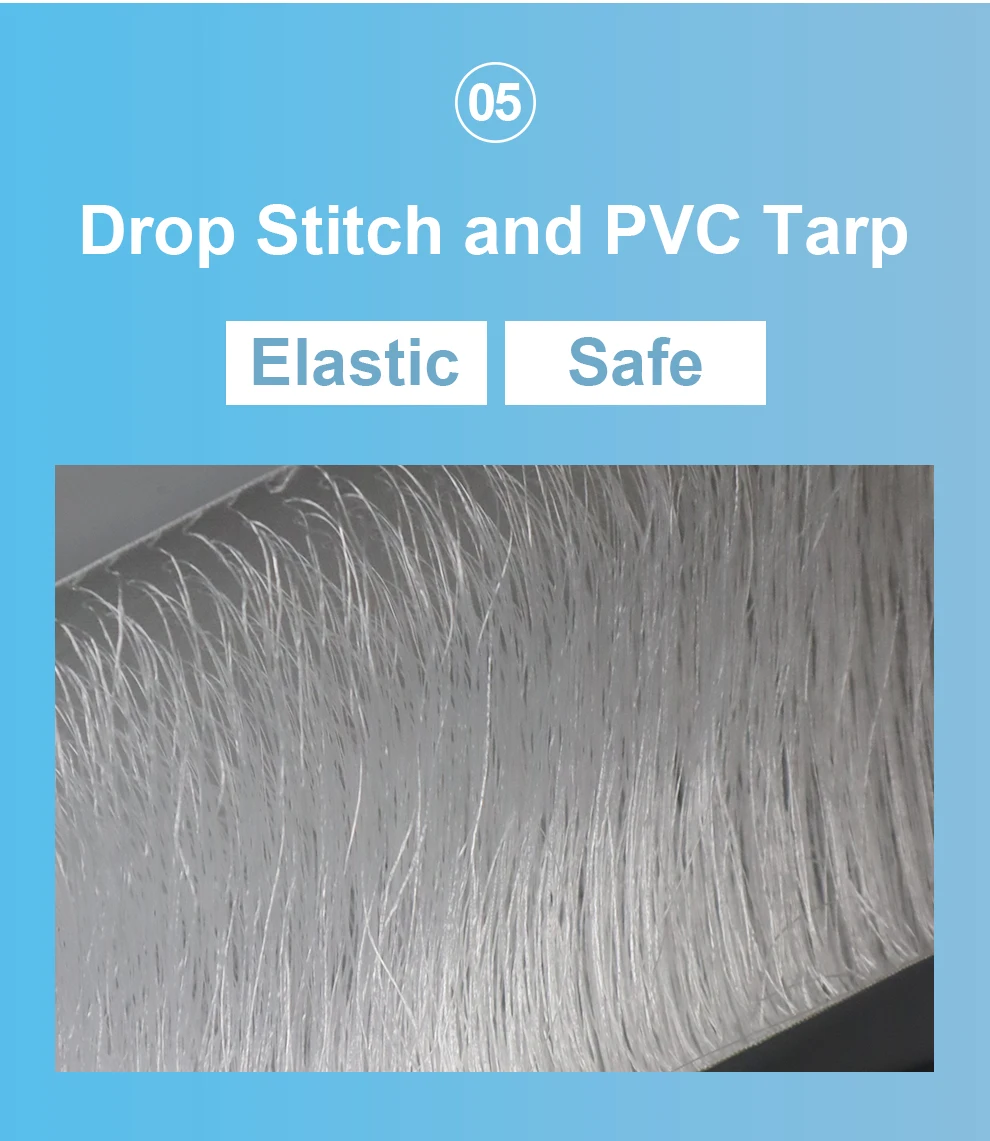 Custom  Inflatable Blue Air Track Gymnastics Yoga Taekwondo Fitness Training Mattress with build in pump