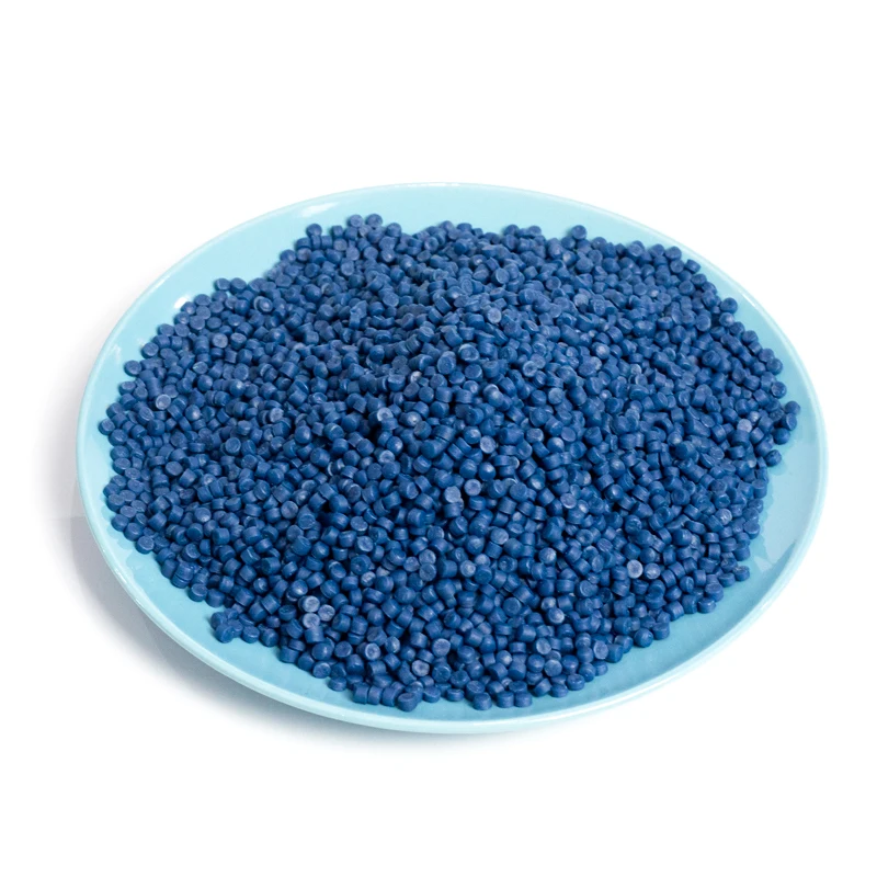 Blue Color Plastic High Quality Recycled High Polyethylene Granules HDPE Plastic