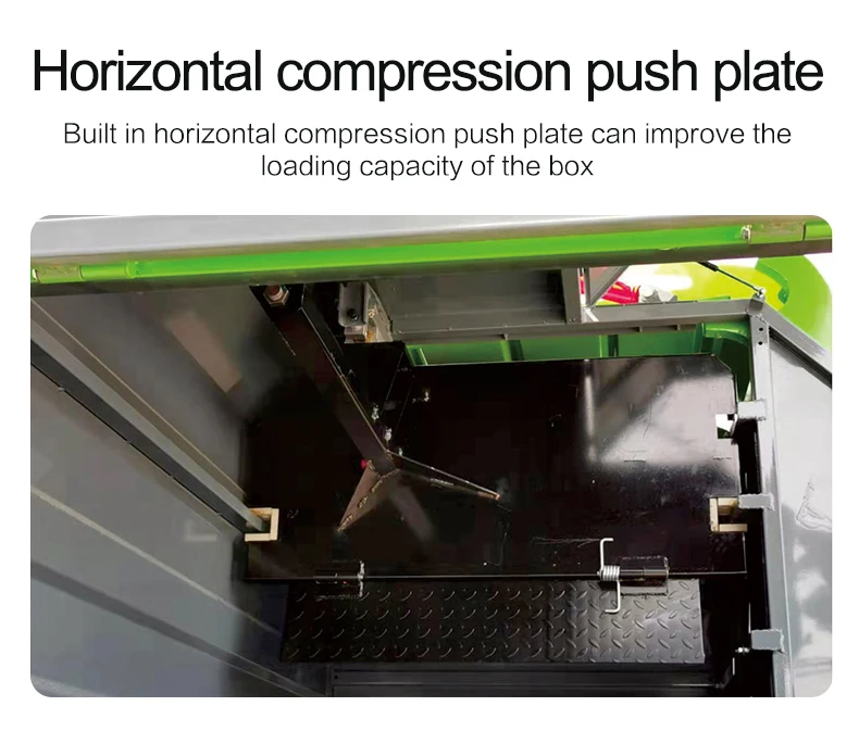 ART-Y40 Battery Powered Automatic Trash Bin Washing Truck