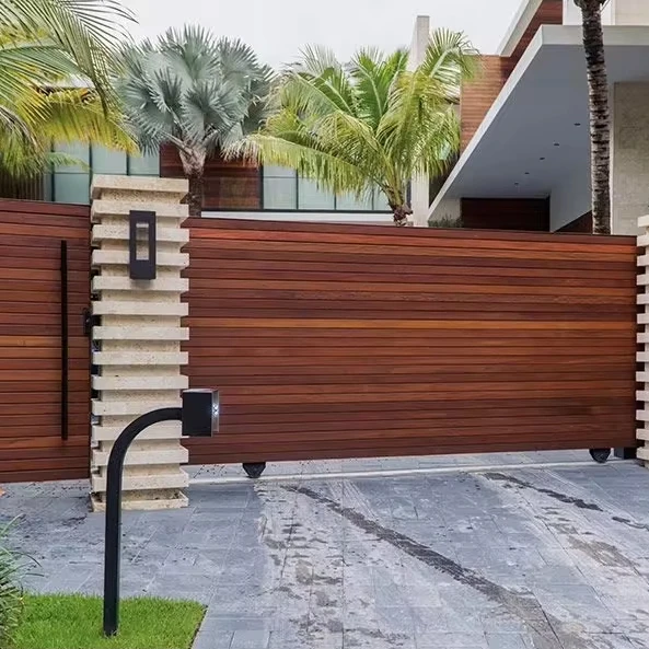 garden solid timber fencing ipe fencing