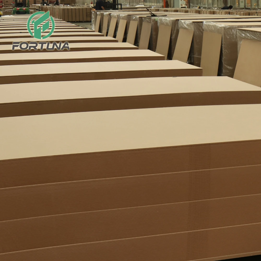 Factory Directly Sale Plain Raw MDF Board Sheet 1220X2440X1.8mm   2mm 3mm 6mm 8mm 12mm 15mm 18mm MDF Board for Furniture