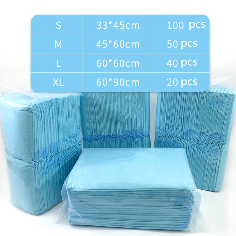 Disposable pee pads for pets dog pads puppy training pad
