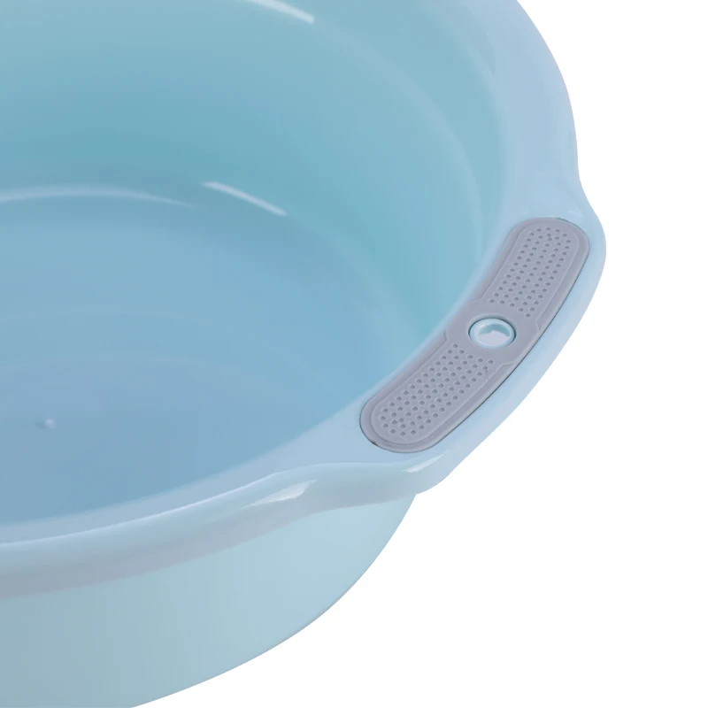 Wholesale Multi-Functional Hangable Durable Round Plastic Wash Basin For Household Use