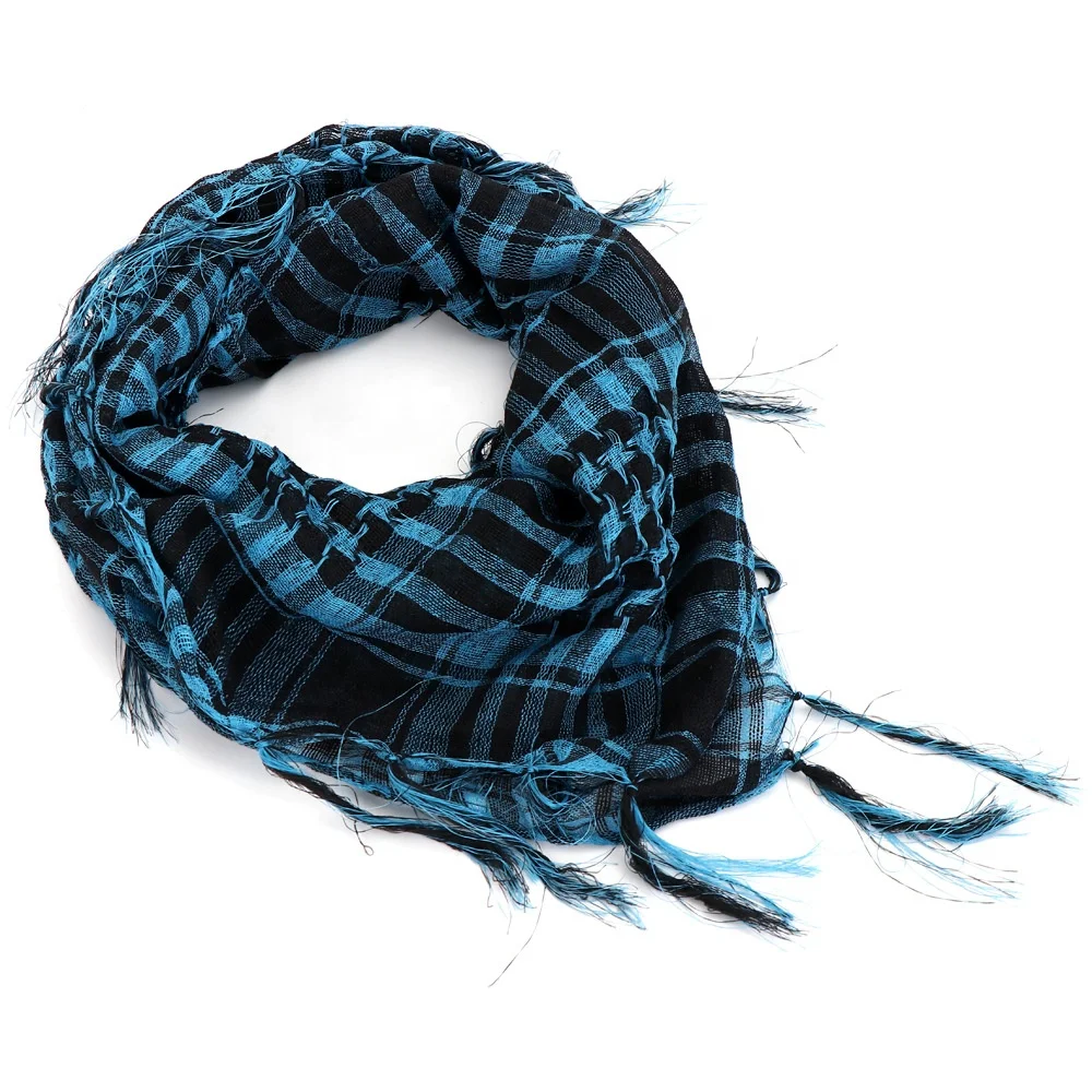 Man Shimagh Shemagh Arab Scarf Desert Kuffiyeh Palestine Keffiyeh Wrap Islamic Mens Scarf