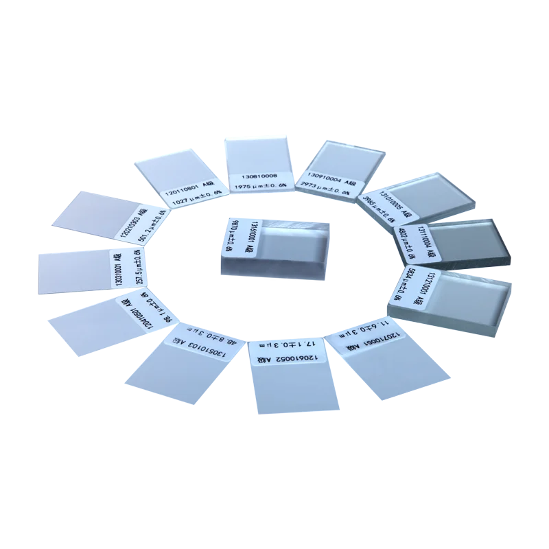 5um-10000um Calibration Sheet for Coating Thickness Gauge Fe Zero Plate AL Zero Plate A-Level Precision Calibration Foils